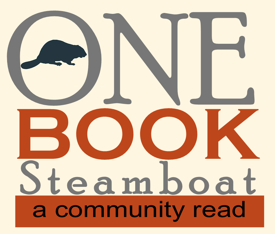 2025 One Book Logo featuring a beaver