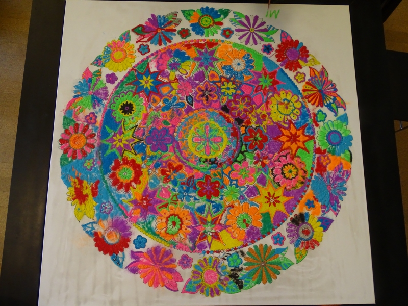 Mandala 2015 - Second Community Sand Painting