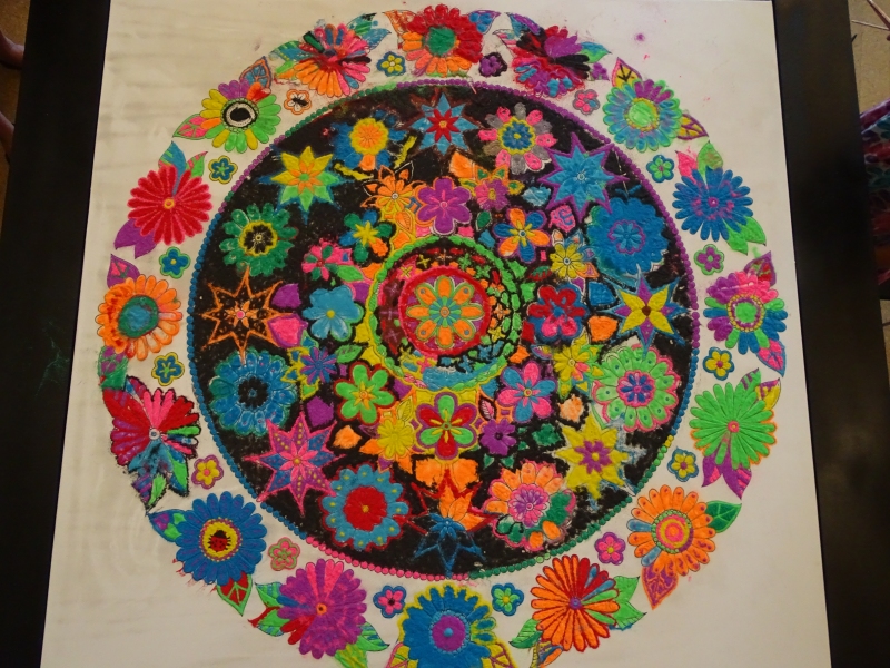 Mandala 2015 - Community Sand Painting Version 3