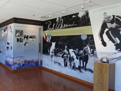 Buddy Werner Memorial Wall & Entrance to Library Hall