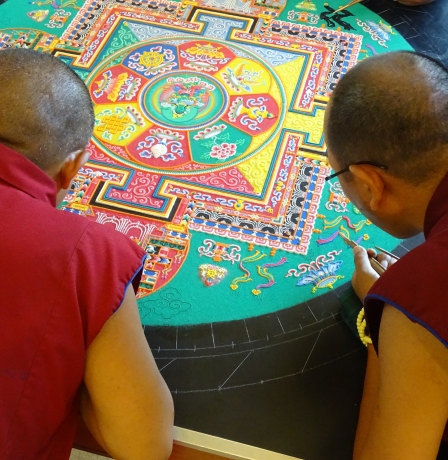 Mandala 2015 - Day 4 Monks Working