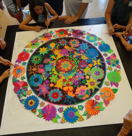 Mandala 2015 - Community Sand Painting