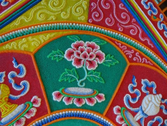 The Lotus Flower represents spiritual purity and divine origination