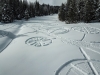 2020 Community Snow Drawing in Steamboat Springs