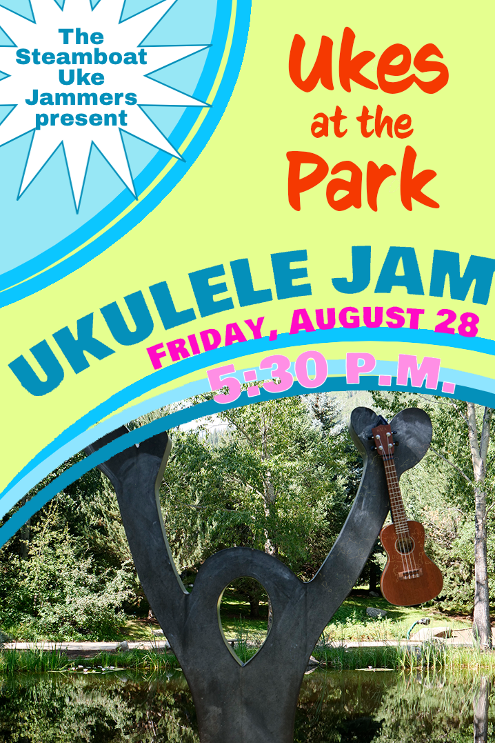 Ukes at the Park Poster