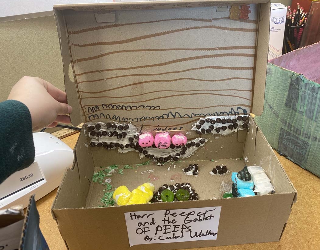 Harry Peeper and the Goblet of Peeps by Caleb Walker - Entry 25
