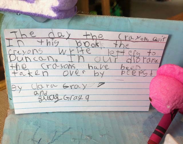 The Day the Crayons Quit by Lucy Gray & Clara Gray - Entry 13