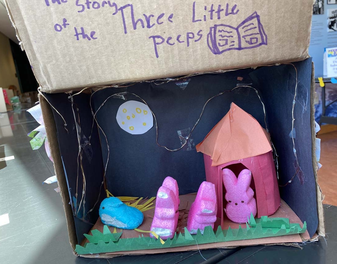 Entry 3 - The Story of the Three Little Peeps by Violet Bock