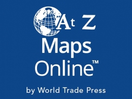 A-Z Maps Logo and Link to Resource