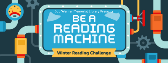 Winter Reading Challenge be a reading machine